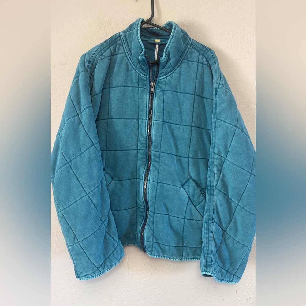 Free People Dolman Quilted Jacket - never worn, rare color! - Picture 1 of 2